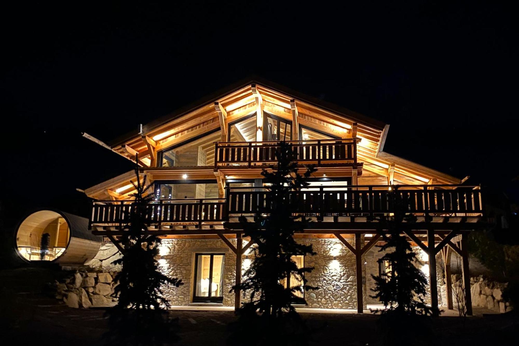 Chalet Aguila - Jacuzzi Et Sauna Panoramique - Construit En 2023 Bolquere Exterior photo