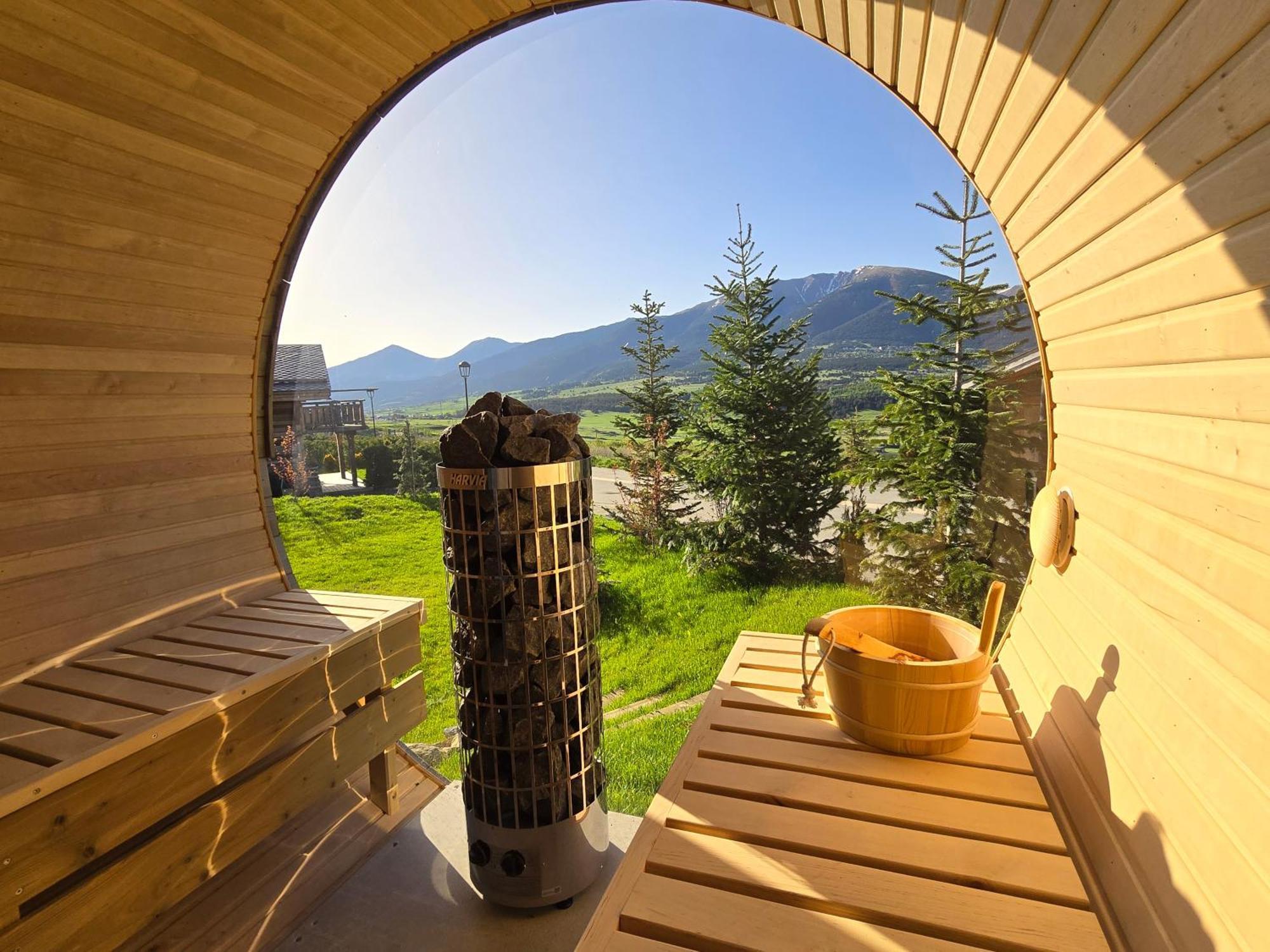 Chalet Aguila - Jacuzzi Et Sauna Panoramique - Construit En 2023 Bolquere Exterior photo
