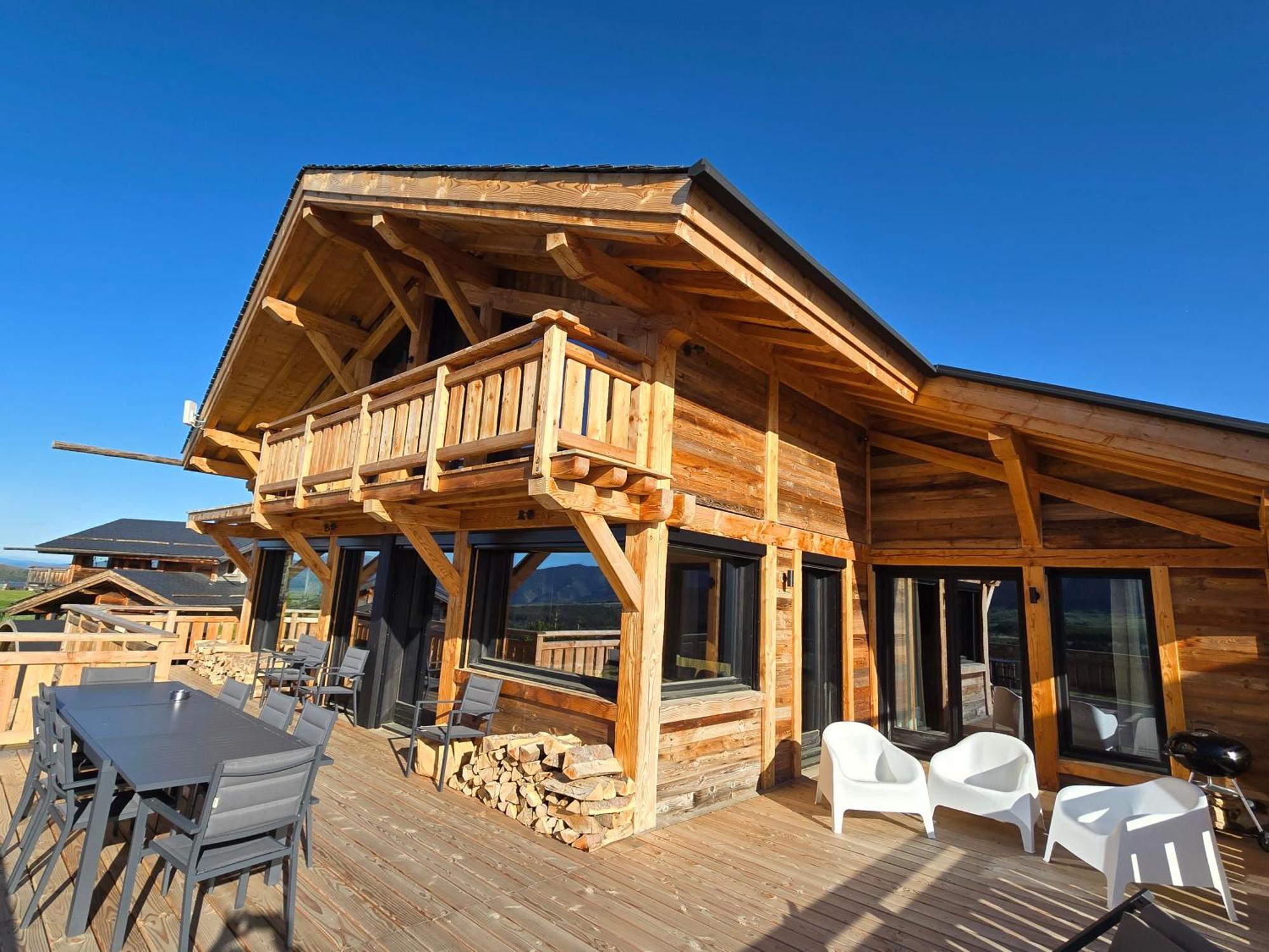 Chalet Aguila - Jacuzzi Et Sauna Panoramique - Construit En 2023 Bolquere Exterior photo